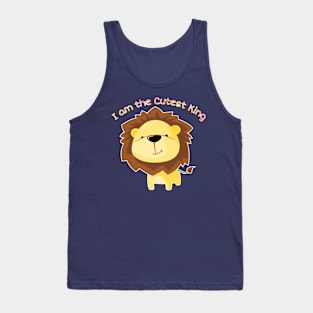 The Cutest King Tank Top